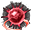 Shimmering Blood-Red Pearl